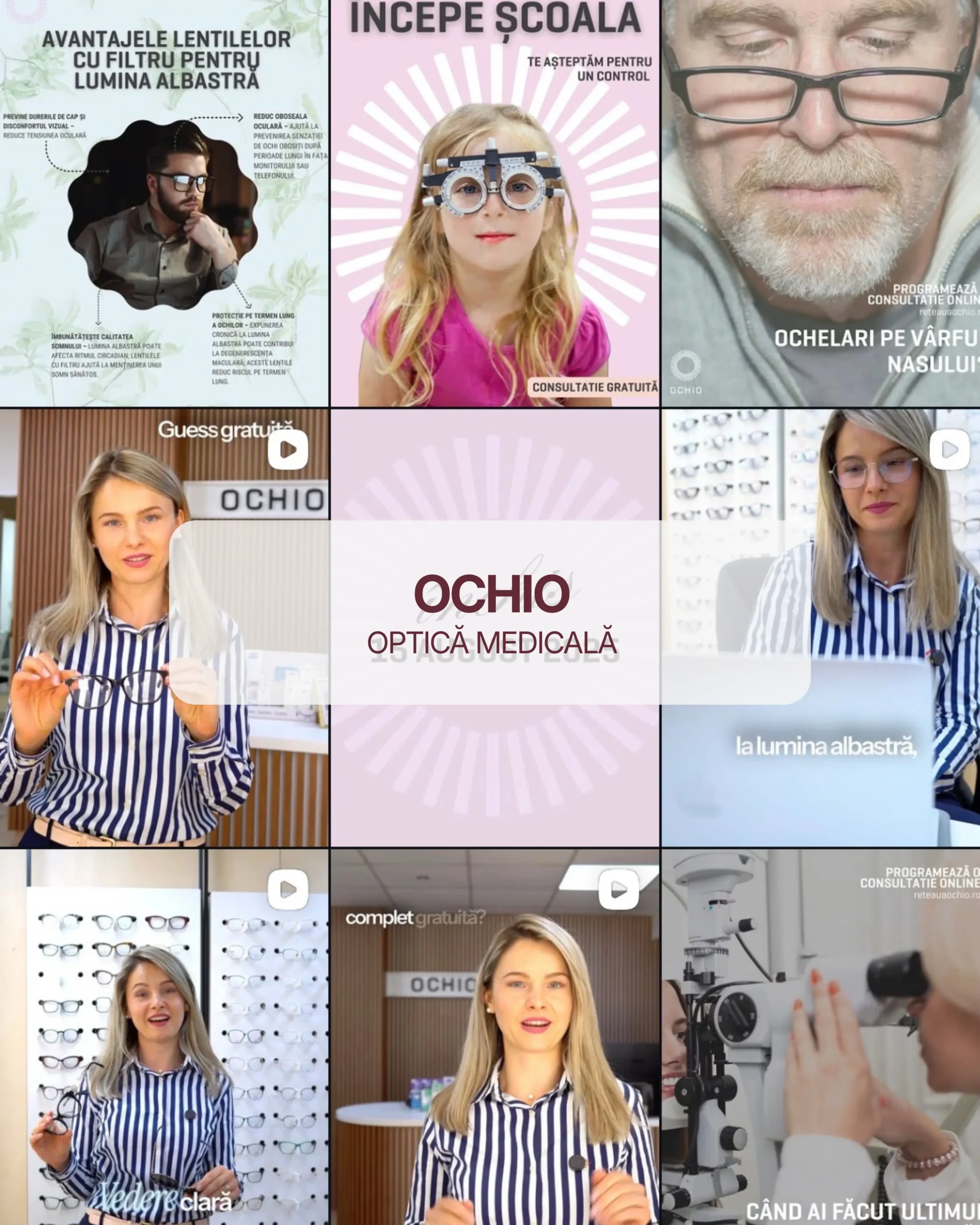 proiect domeniul medical, optica medicala, ochio