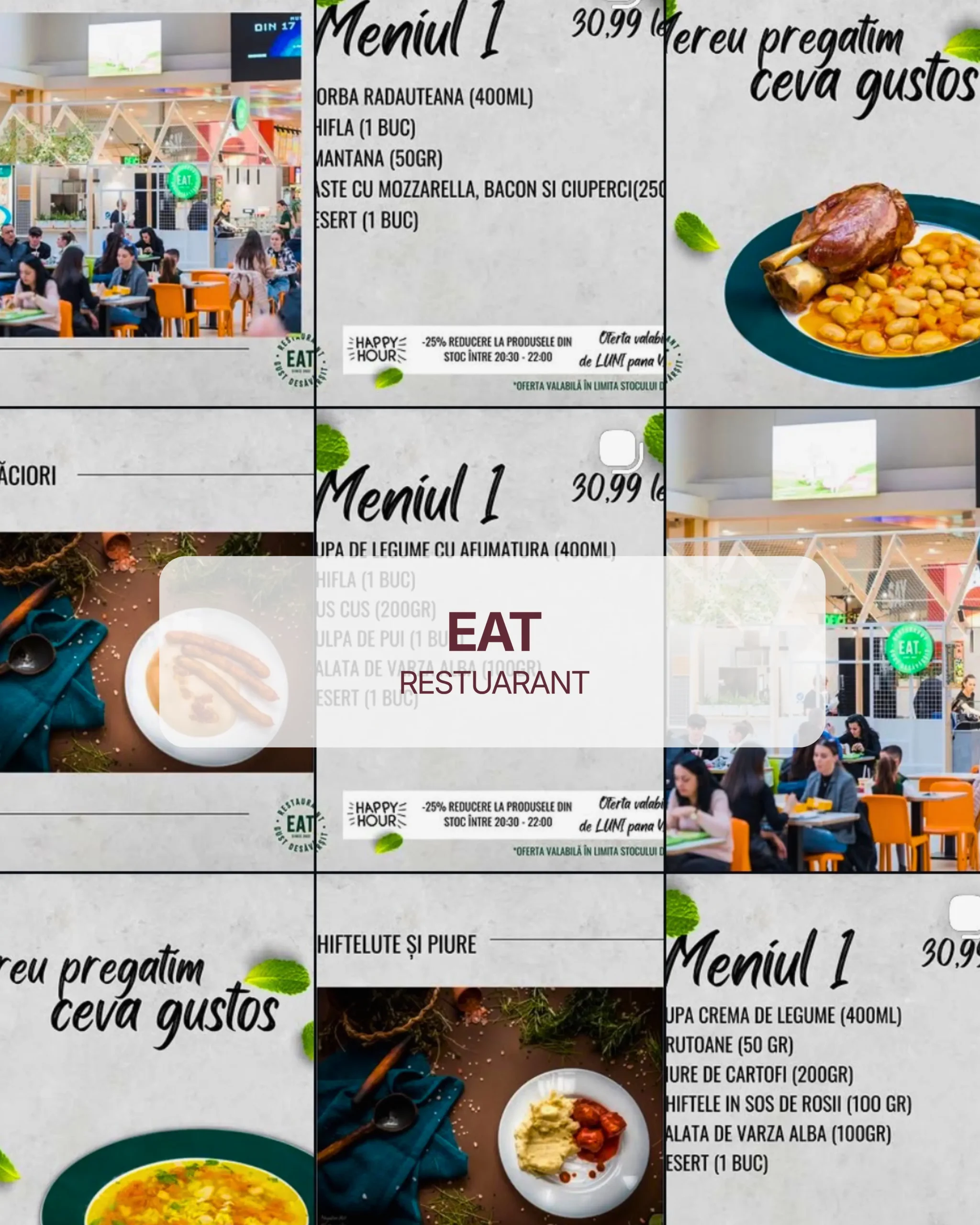 proiect domeniul horeca, restaurant, eat
